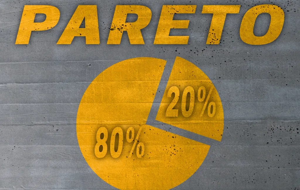 como o diagrama de pareto princípio 80/20 pode ajudar o universitário vencedor nos estudos