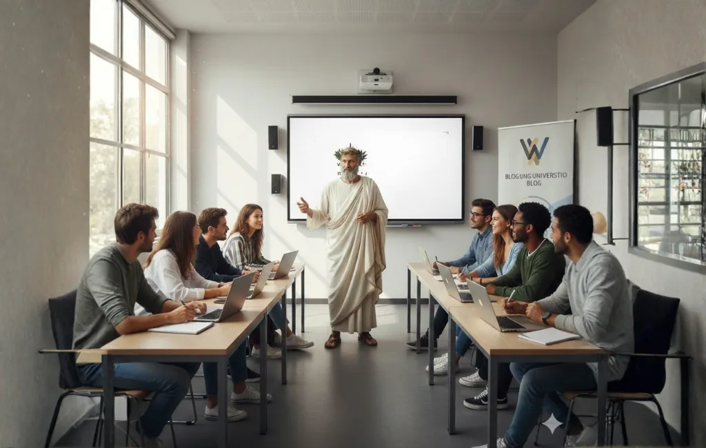 Epicuro e a Felicidade Simples na Graduação: Como Viver Bem com Pouco Dinheiro, Pouco Tempo e Muita Pressão - Blog do Universitário Vencedor
